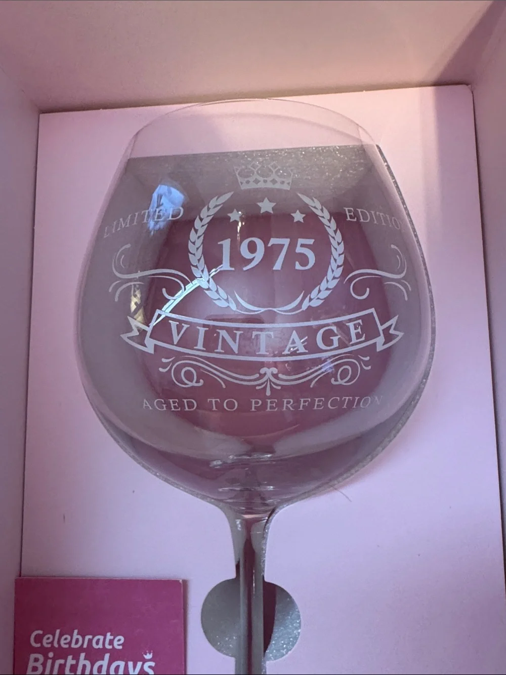 50th birthday gifts. Limited edition 1975 vintage age to perfection.